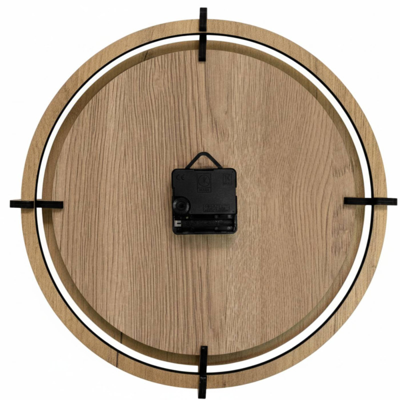 A wall clock that will highlight any space with style and quality.