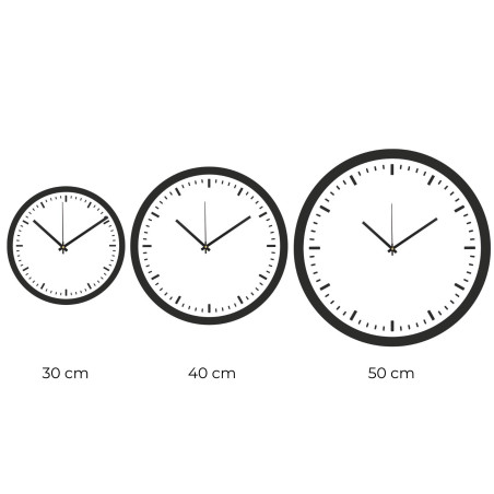 A wall clock that will highlight any space with style and quality.