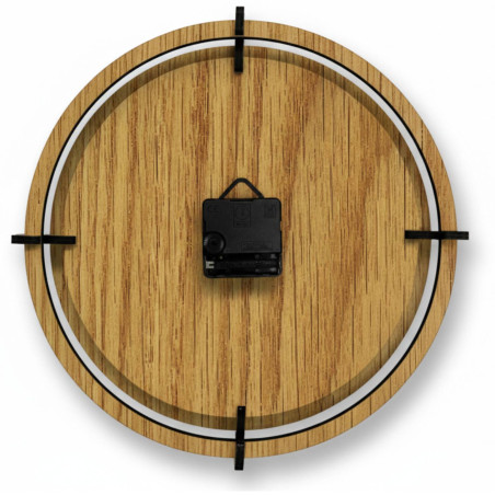 Elegant wooden clock for a harmonious home