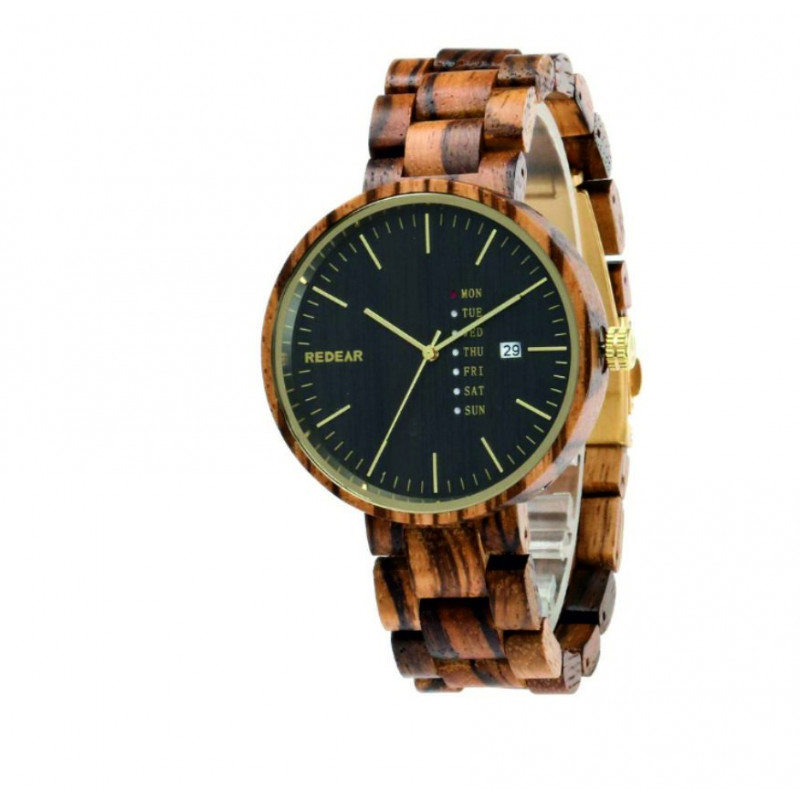 REDEAR wrist watch made of wood. Women's and men's watches.