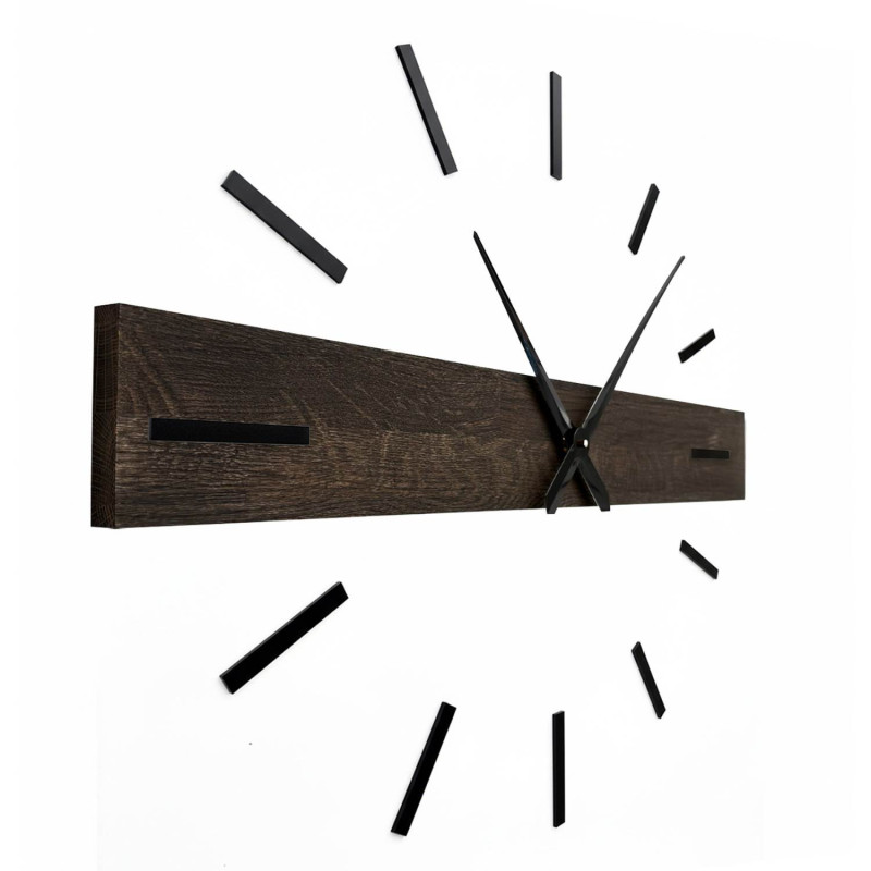 Modern oak wall clock - timeless style for your home or office.