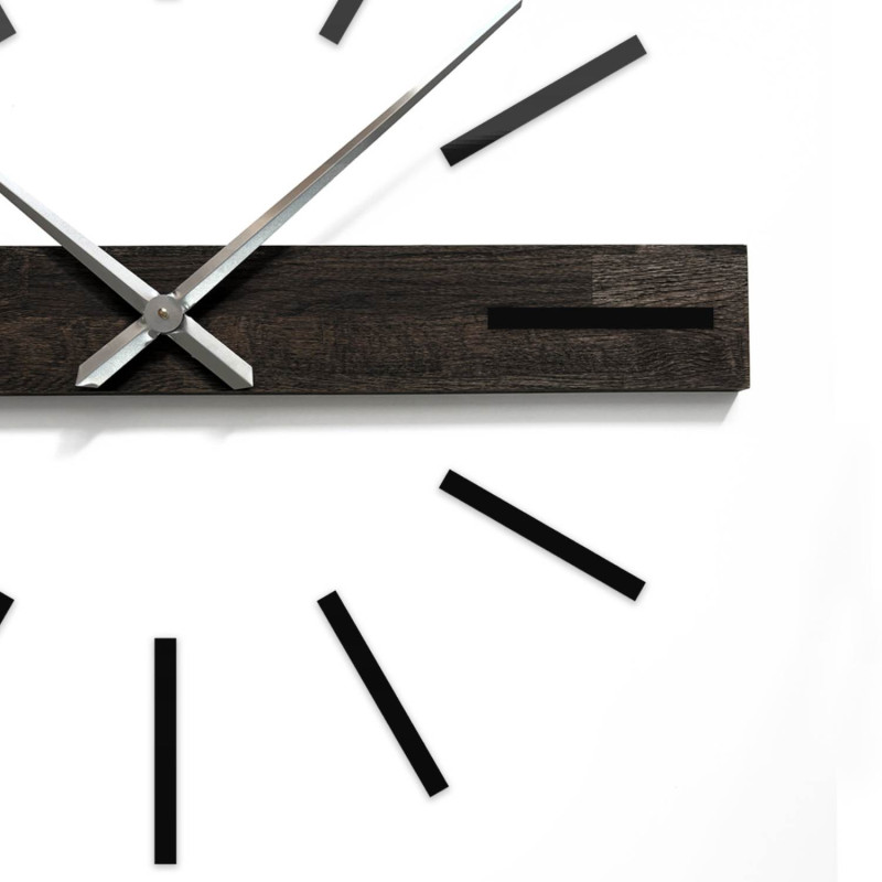 Modern oak wall clock - timeless style for your home or office.