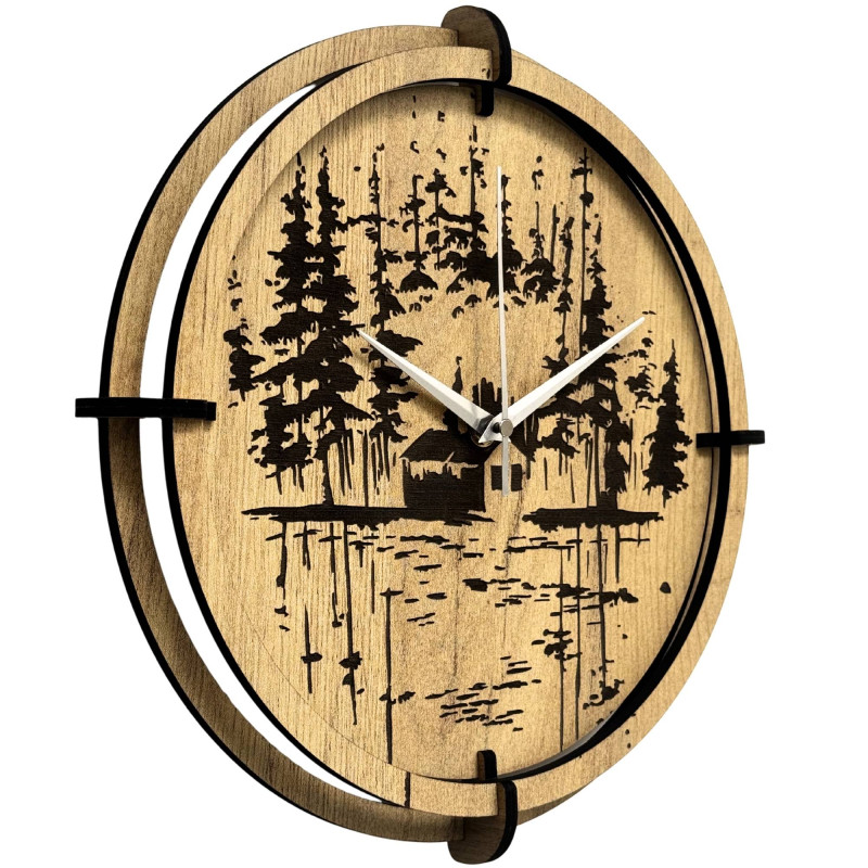 Bring the warmth of real wood directly to your wall.