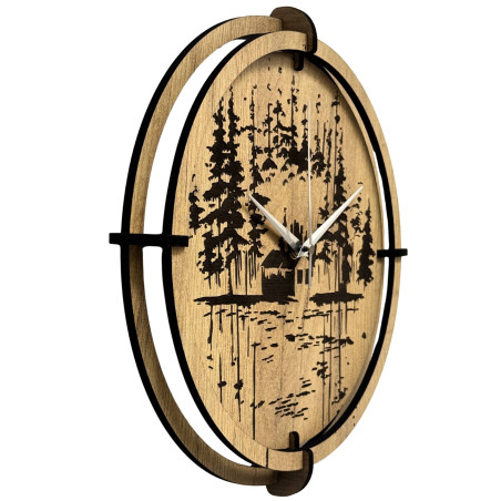 Bring the warmth of real wood directly to your wall.