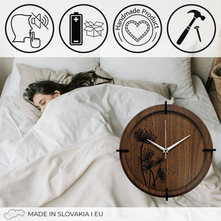 Minimalist design and the beauty of dark wood in your home.