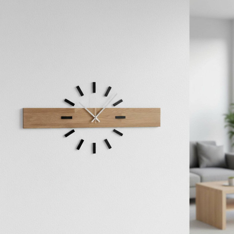 Stylish wall clock for a modern interior - OLIERES