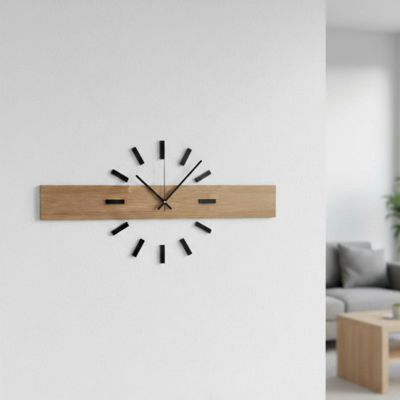Stylish wall clock for a modern interior - OLIERES