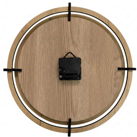 A wall clock that combines minimalist numbers and the harmony of meadow grass, perfect for the living room.