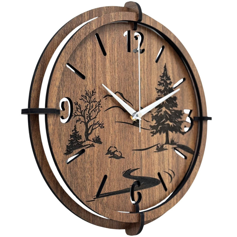 Natural design brings peace and a harmonious atmosphere to the space.