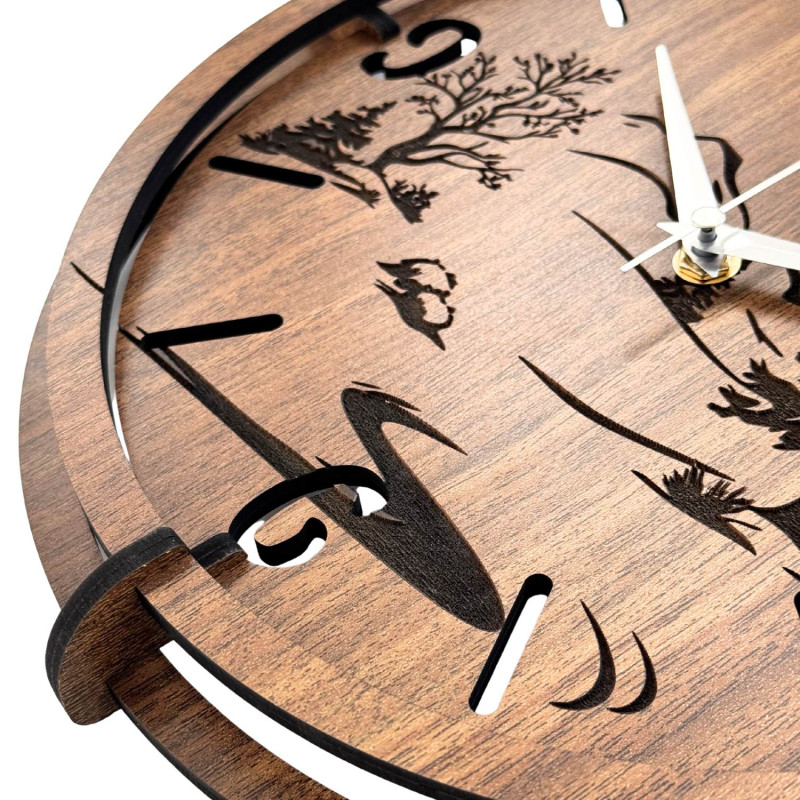 Natural design brings peace and a harmonious atmosphere to the space.