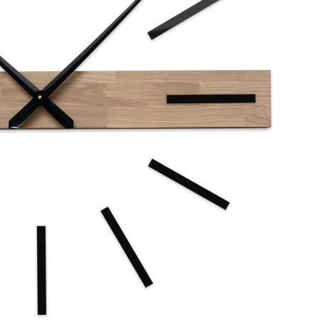 Elegant 3D clock for a modern interior
