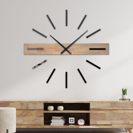 Elegant 3D clock for a modern interior