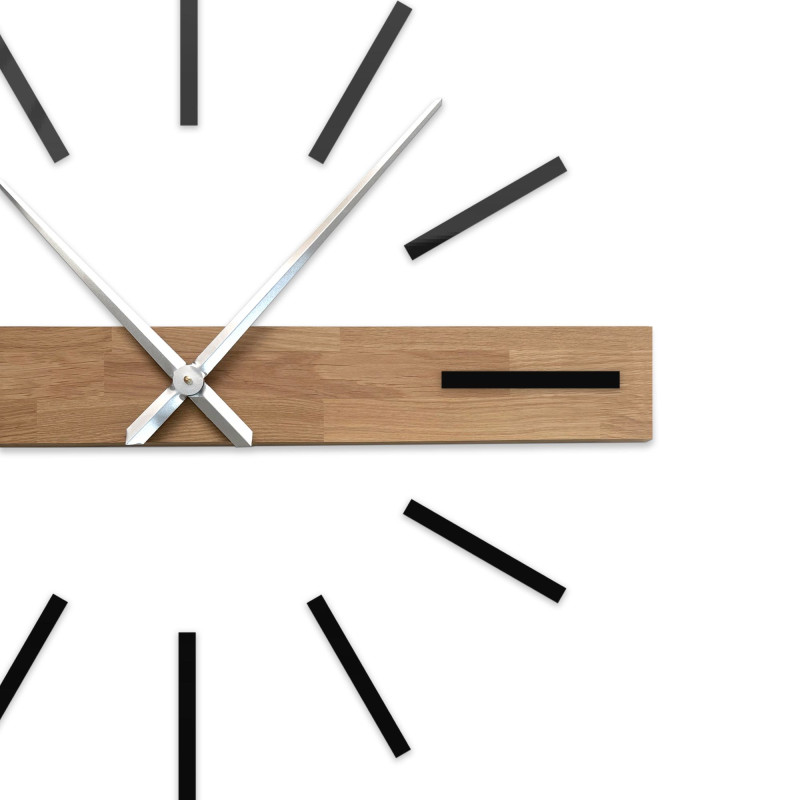 Elegant 3D clock for a modern interior