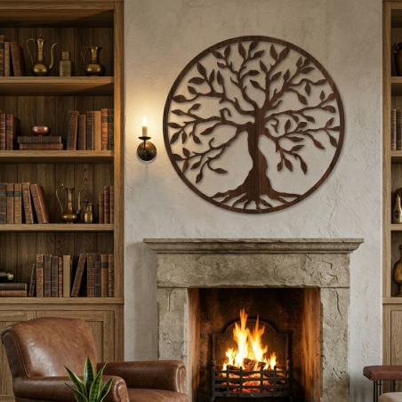 copy of Wooden Tree of Life Wall Art: HDF Wood Panel Decor | CATARA