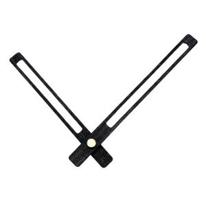 Replacement black clock hands for the living room, bedroom or office.