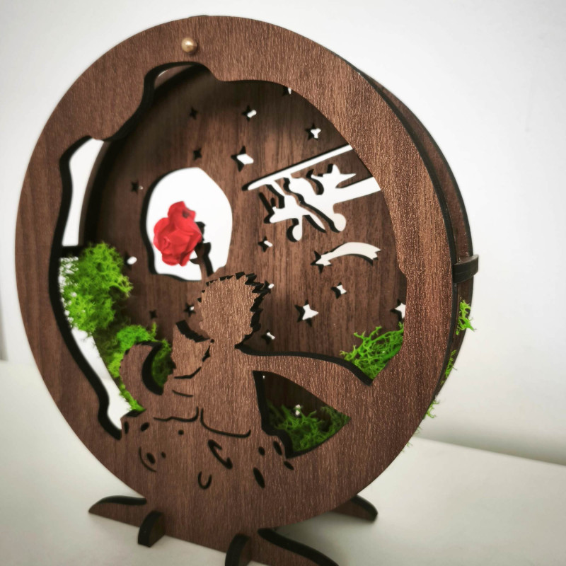 LED decoration Little Prince with airplane |...