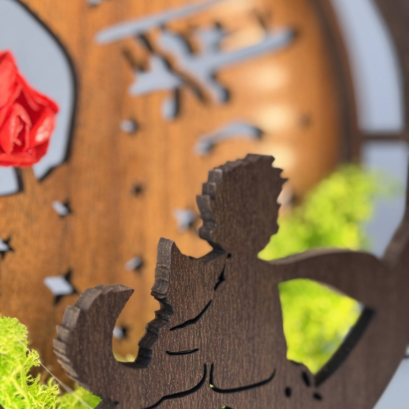 LED decoration Little Prince with airplane |...