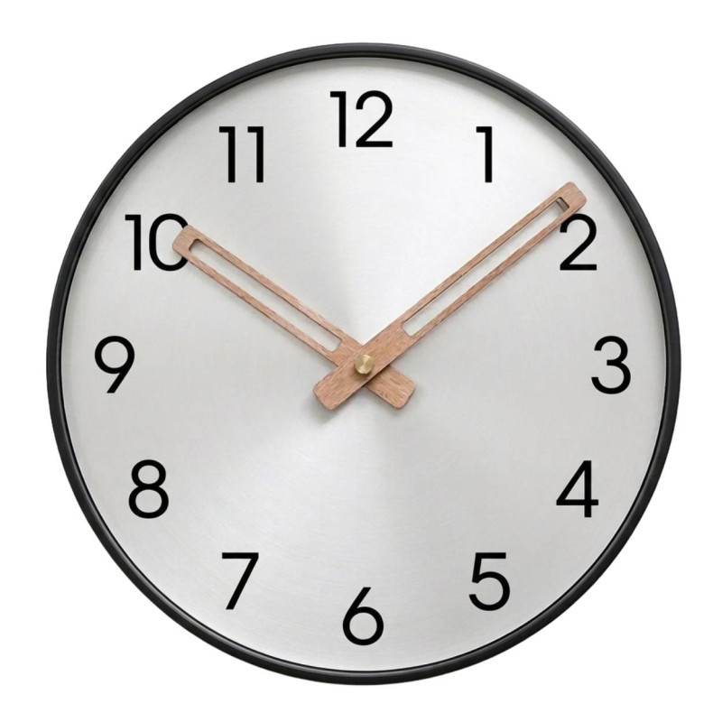 Stylish natural clock hands suitable for minimalist and Scandinavian interiors.