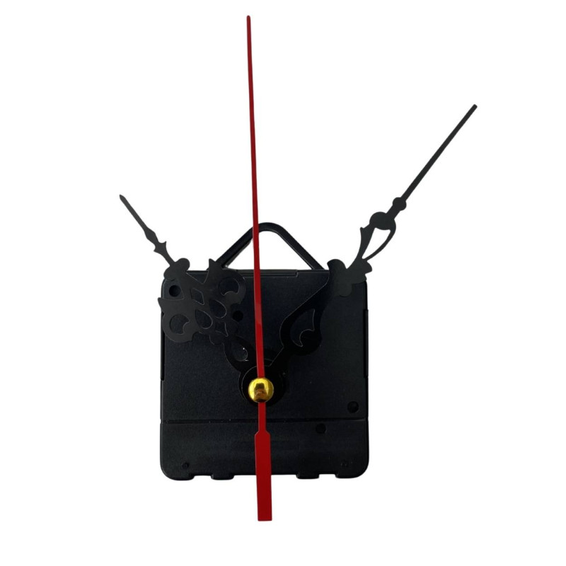 Extravagant black aluminum clock hands for bold and original designs.