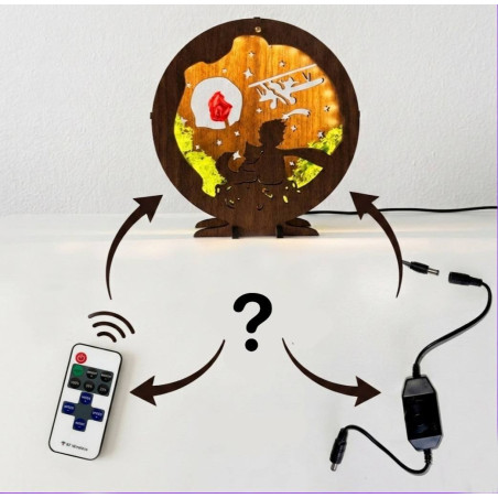 The dimmable LED table lamp with the Little Prince motif is a unique combination of a fairy tale story