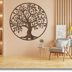 Tree of Life Wall Art | Unique Living Room Decoration 2