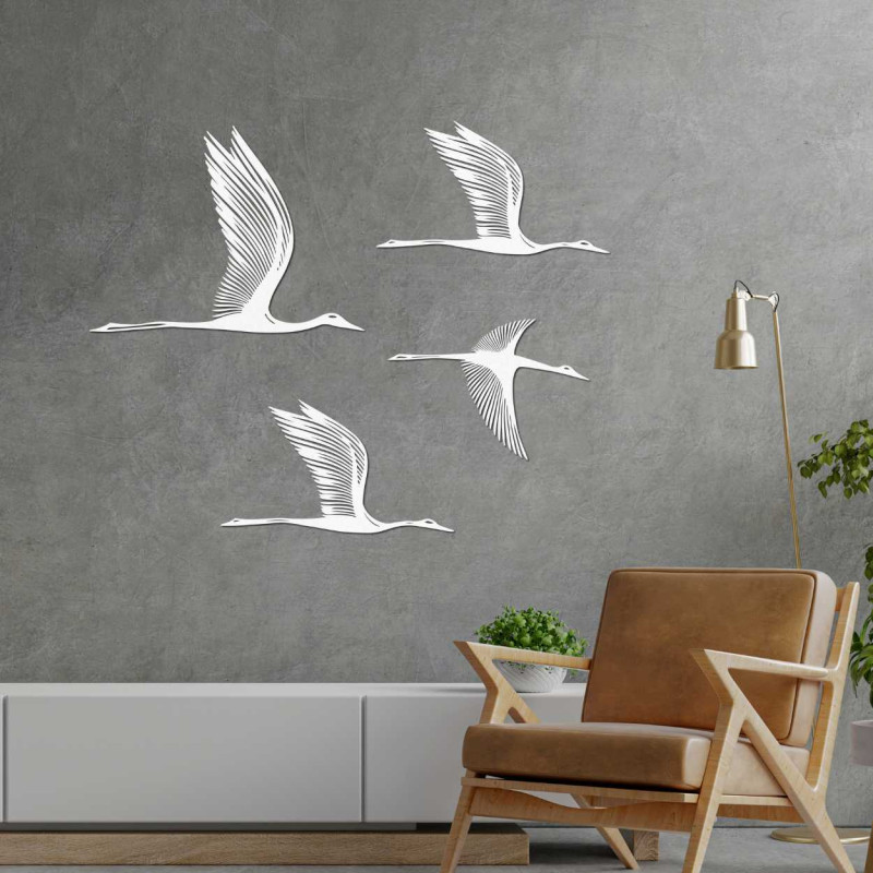 Wooden wall decoration birds - KLOHA