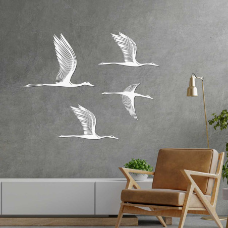 Wooden wall decoration birds - KLOHA
