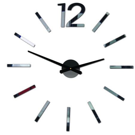 Modern wall clock - DIY 3D EXPQZ