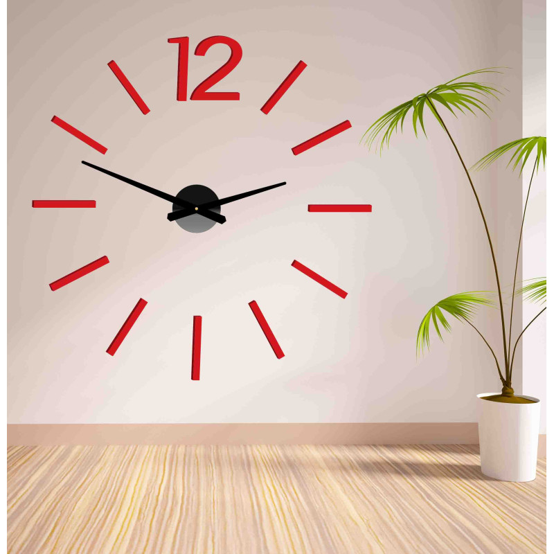 Modern wall clock - DIY 3D EXPQZ