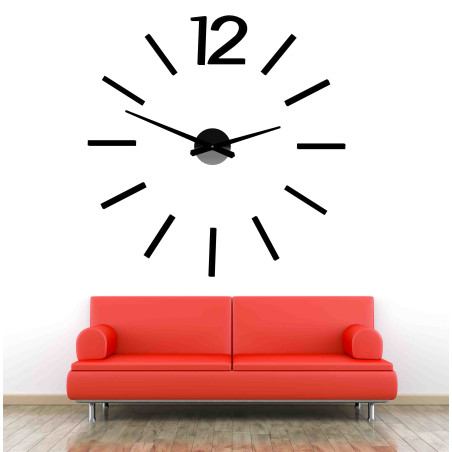 Modern wall clock - DIY 3D EXPQZ