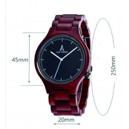 READER wristwatch made of wood. Ladies and men's watches.