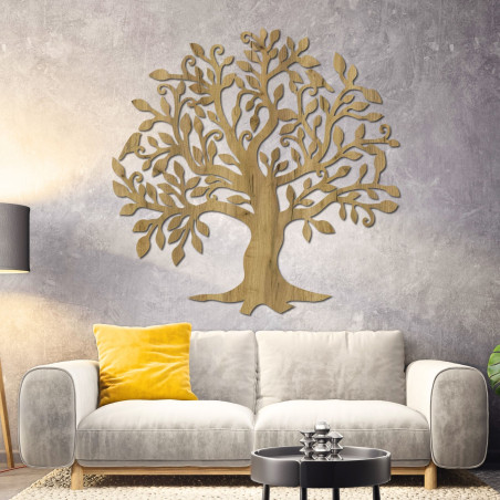 Wooden Tree of Life – a unique image that brings harmony and natural beauty to the interior