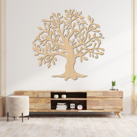 Wooden Tree of Life – a unique image that brings harmony and natural beauty to the interior