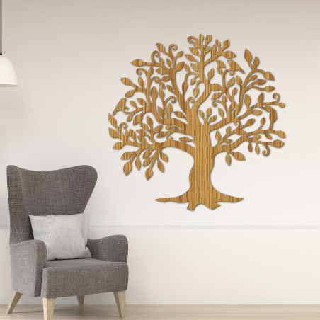 Wooden Tree of Life – a unique image that brings harmony and natural beauty to the interior