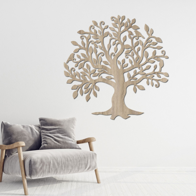 Wooden Tree of Life – a unique image that brings harmony and natural beauty to the interior