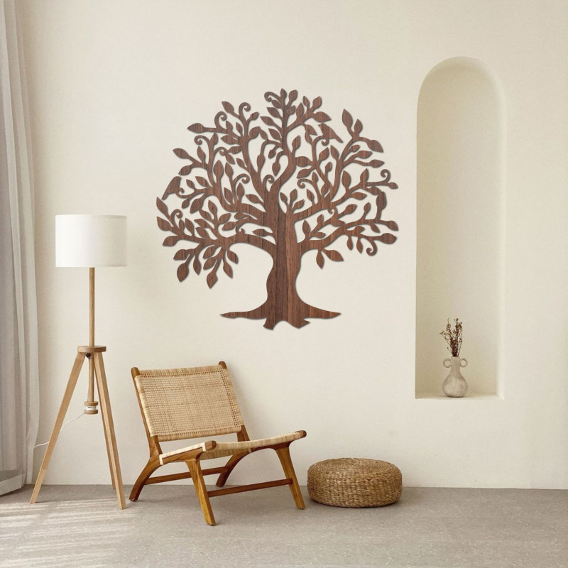 Wooden Tree of Life – a unique image that brings harmony and natural beauty to the interior