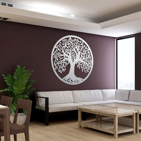 Decorative wooden Tree of Life as a symbol of strength, growth and connection with nature