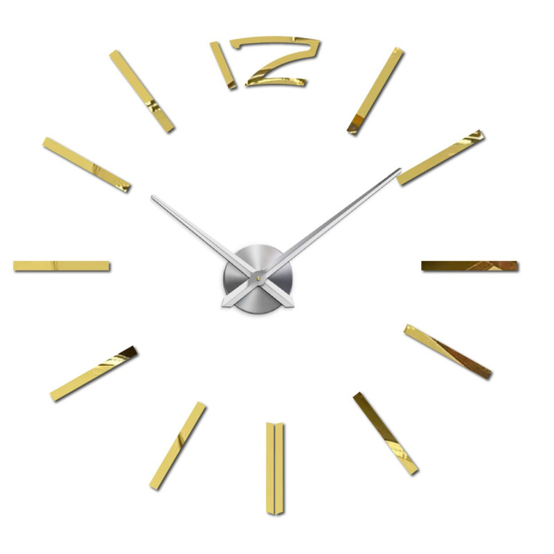Adhesive mirror wall clock - PROFIE