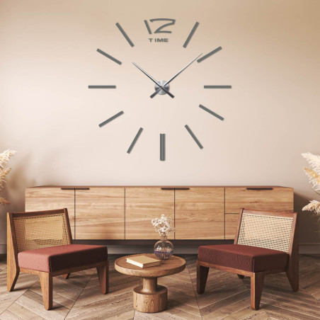 Adhesive mirror wall clock - PROFIE