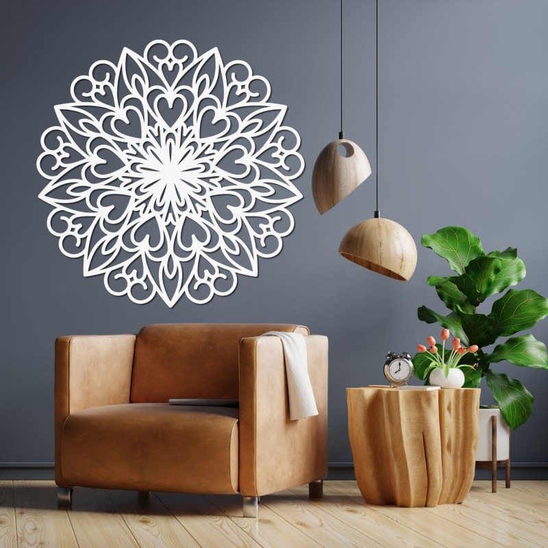 Mandala Wooden Wall Decoration