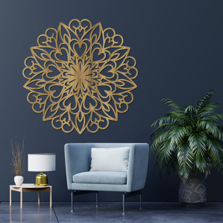 Mandala Wooden Wall Decoration