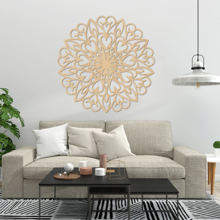 Mandala Wooden Wall Decoration