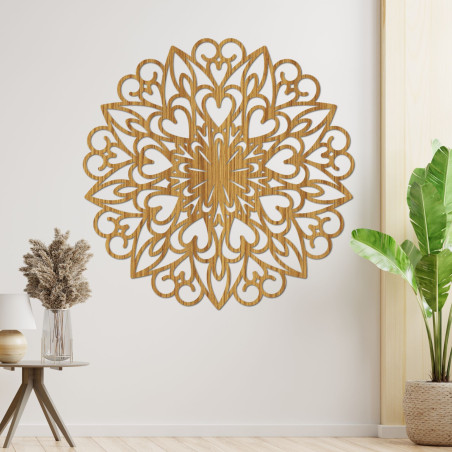 Mandala Wooden Wall Decoration