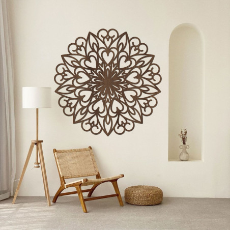 Mandala Wooden Wall Decoration