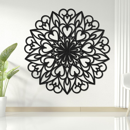 Mandala Wooden Wall Decoration