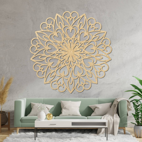 Elegant wall decoration with deep meaning and style