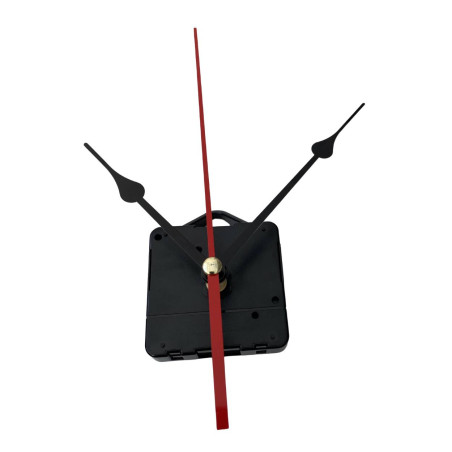 Black aluminum clock hands - teardrop design 11.5 / 8.5 cm