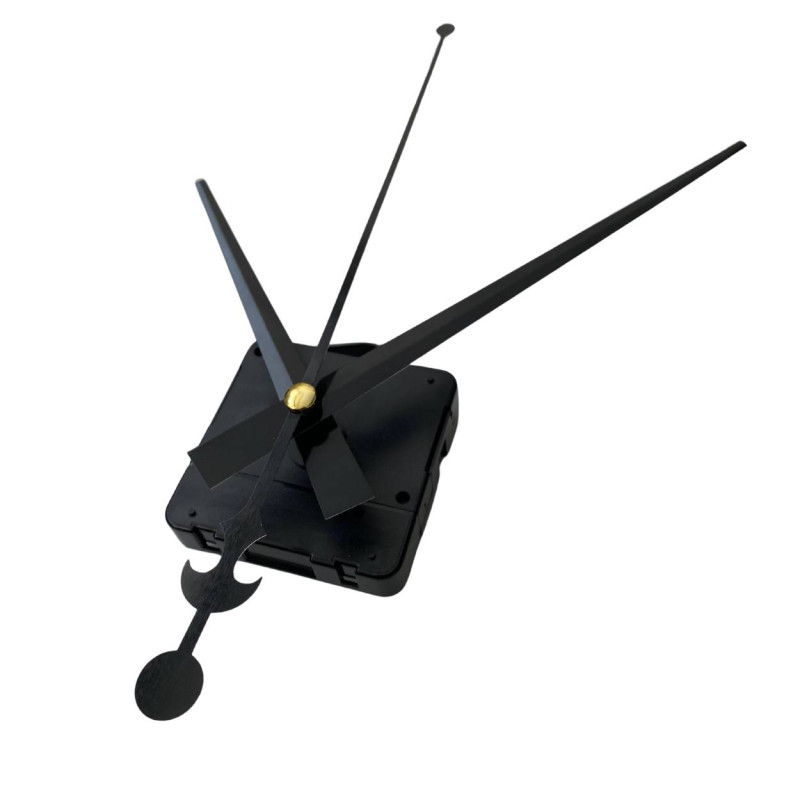 Black aluminum clock hands - anchor design 16 /...