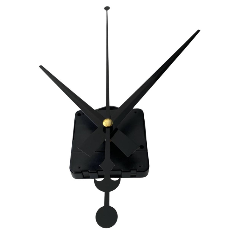 Black aluminum clock hands - anchor design 16 /...