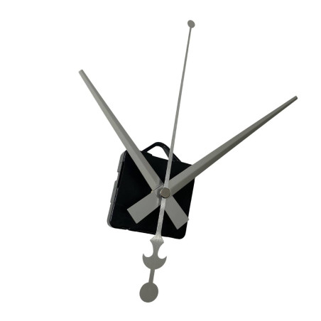 Silent clock hands for elegant, unobtrusive and modern living.